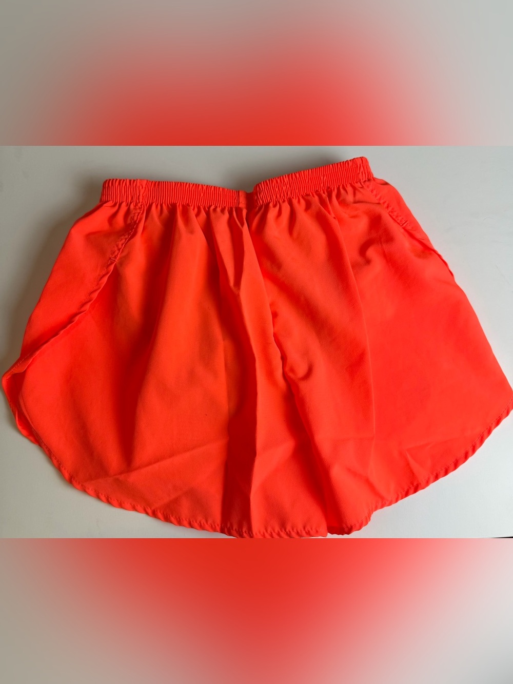BOA Women's 1" Elite Split Running Short Color: neon orange